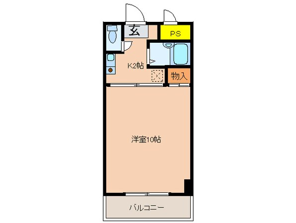 ﾒｿﾞﾈｯﾄときわの物件間取画像